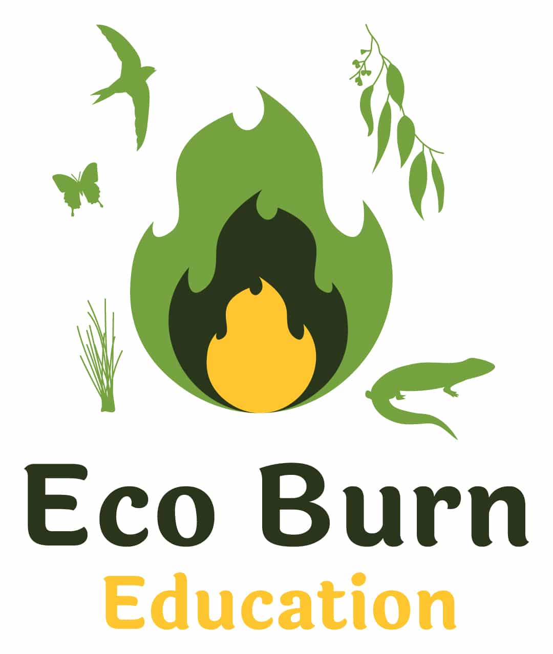 Eco Burn Main Logo - Mid Coast 2 Tops Landcare Network