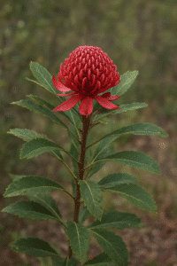 Telopea speciosissima—The Waratah